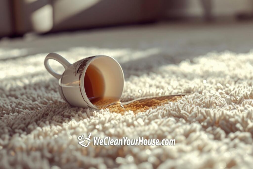 How to get rid of Stubborn Stains on Carpets | We Clean Your House