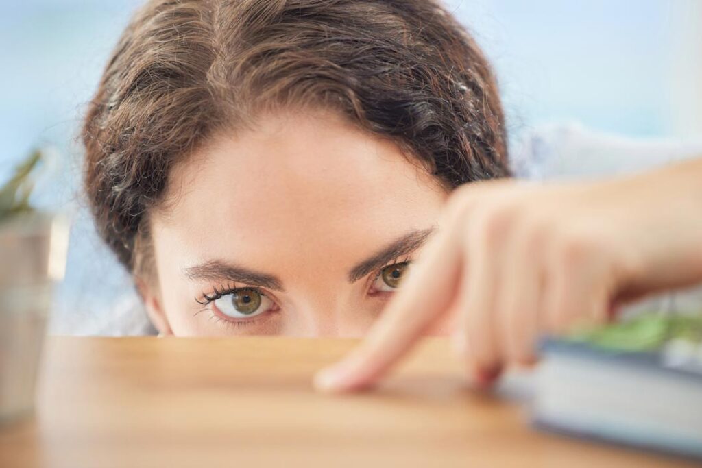 Lady-figuring-out-how-to-Keep-Your-Home-Free-of-Dust